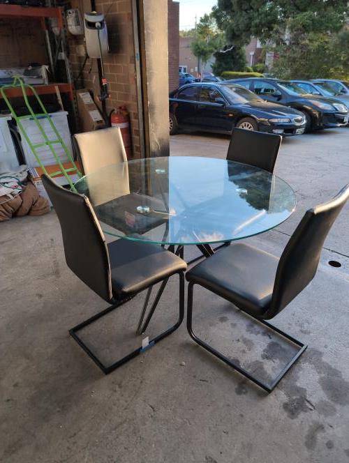 Second-hand Dining Table with 4 Chairs