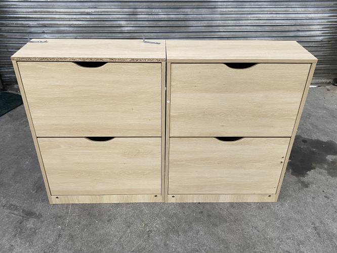 Second-hand Set of 2 Shoe Cabinets