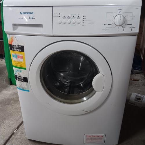 Second-hand Simpson 5.5kg Front Load Washing Machine