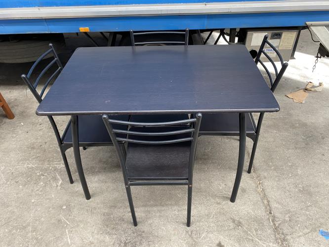 Second-hand Dining Table with 4 Chairs