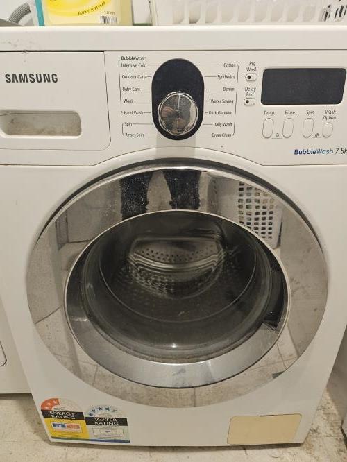 Second-hand Samsung 7.5kg Front Load Washing Machine