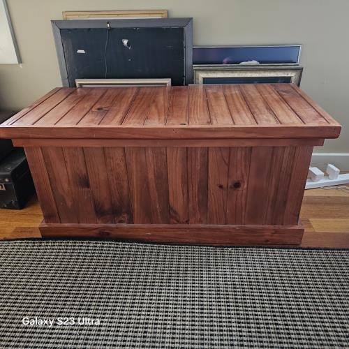 Second-hand Wooden Storage Chest