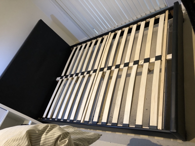 Second-hand Queen Bed Frame - Photo 1)