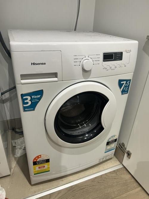 Second-hand Hisense 7.5kg Front Load Washing Machine