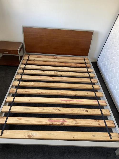 Second-hand Queen Size Bed Frame - Photo 1)