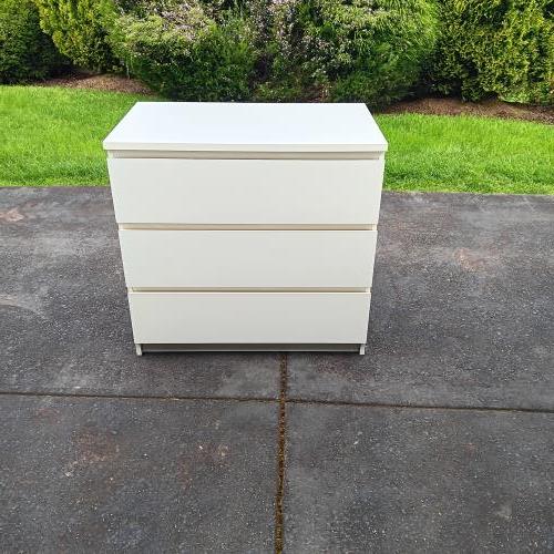 Second-hand IKEA Malm 3 Drawer Chest of Drawers