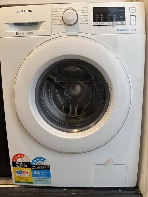 Second-hand Samsung 7.5kg Front Load Washing Machine