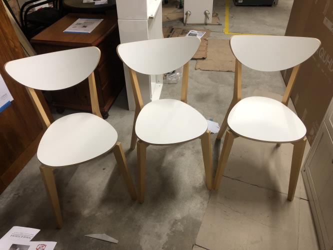 Second-hand Set of 3 IKEA Dining Chairs