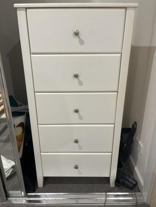 Second-hand Chest of 5 Drawers