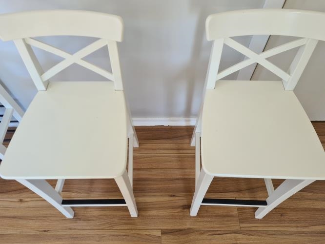 Second-hand Set of 2 IKEA Bar Stools