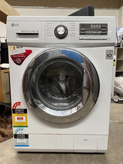 Second-hand LG 7.5kg Front Load Washing Machine