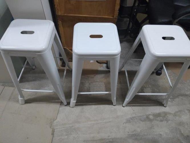 Second-hand Set of 3 Bar Stools