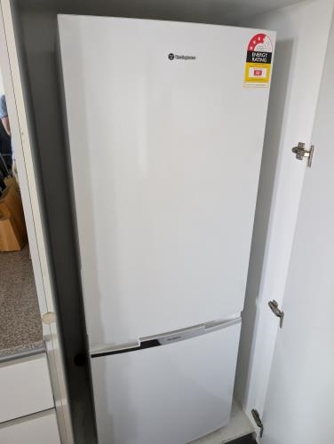 Second-hand Westinghouse 340L Bottom Mount Fridge