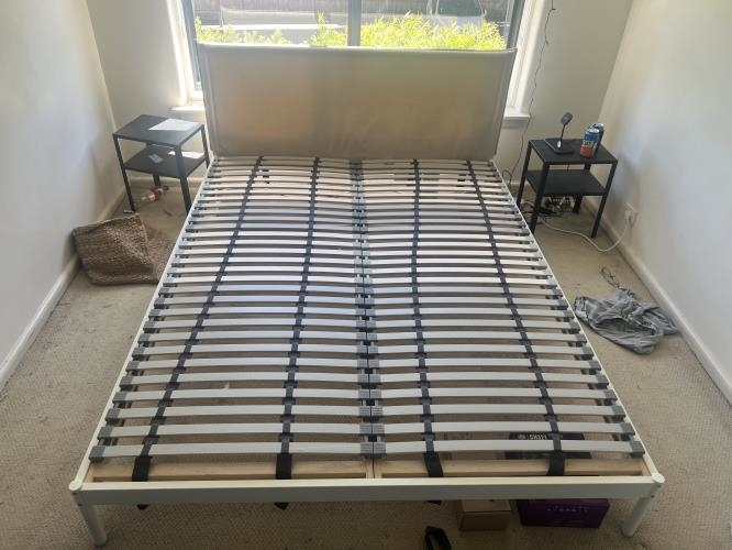 Second-hand IKEA Queen Bed Frame