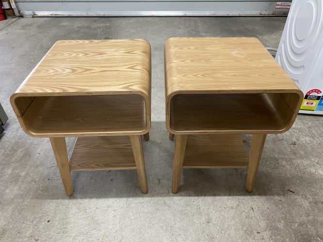 Second-hand Set of 2 Bedside Tables