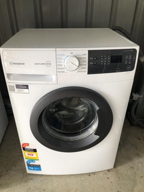 Second-hand Westinghouse 7.5kg Front Load Washing Machine