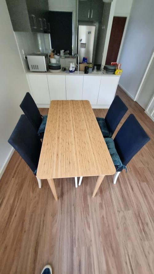 Second-hand IKEA Dining Table with 4 Chairs