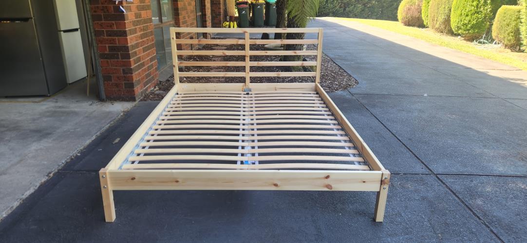 Second-hand IKEA Queen Bed Frame