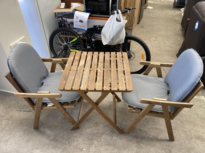 Second-hand IKEA Outdoor Table with 2 Chairs