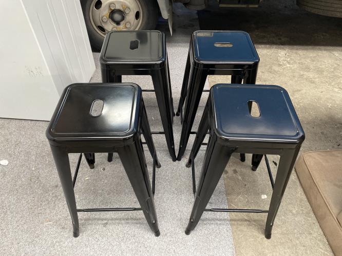 Second-hand Set of 4 Bar Stools