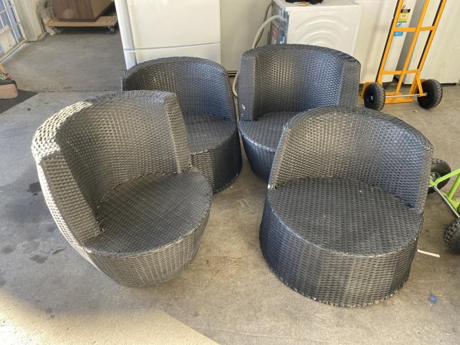Second-hand Set of 4 Outdoor Chairs