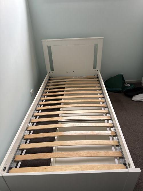 Second-hand IKEA Single Bed Frame with 2 Storage Drawers