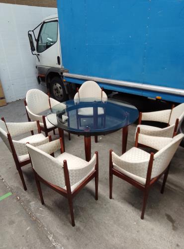 Second-hand Dining Table with 6 Chairs