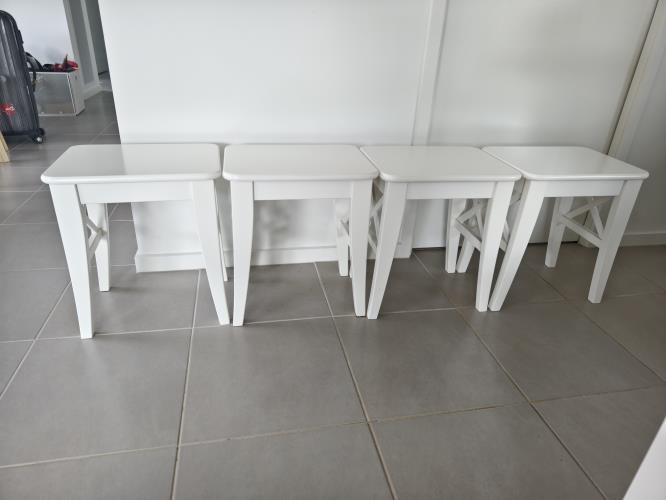 Second-hand Set of 4 IKEA Stools
