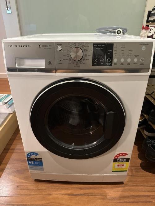 Second-hand Fisher & Paykel 8kg Front Load Washing Machine
