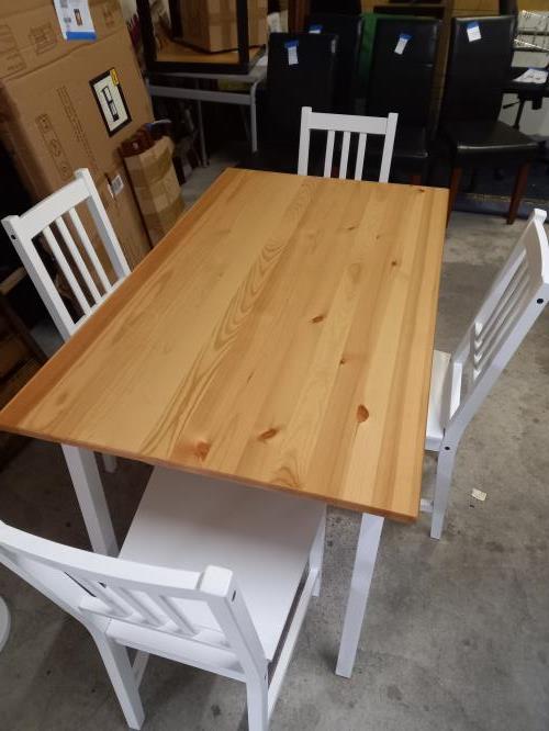 Second-hand IKEA Dining Table with 4 Chairs
