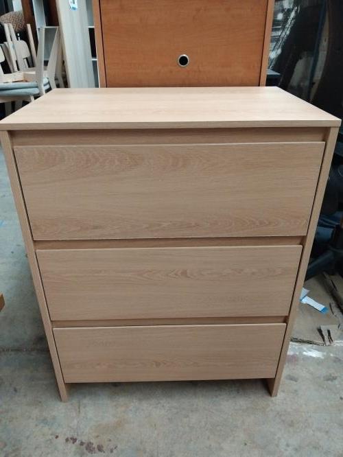 Second-hand Chest of 3 Drawers