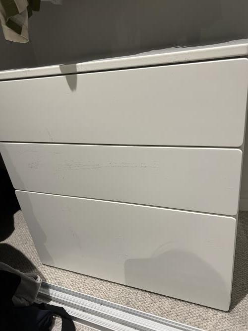 Second-hand Chest of 3 Drawers