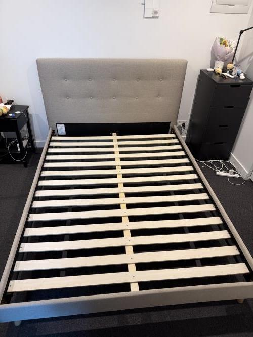 Second-hand Queen bed frame