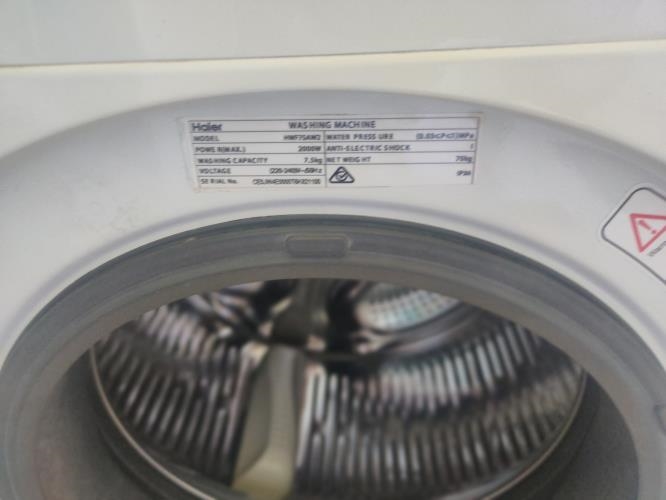 Second-hand Haier 7.5kg Front Load Washing Machine - Photo 10)