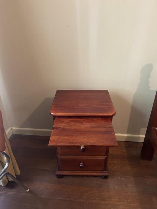 Second-hand Set of 2 Bedside Tables - Photo 10)