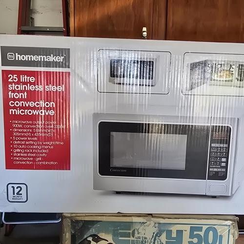 Second-hand Homemaker 25L Stainless Steel Convection Microwave - Photo 11)