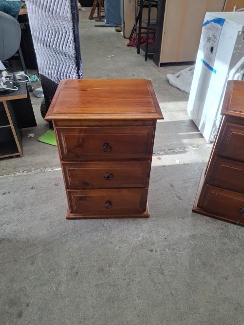 Second-hand Set of 2 Bedside Tables - Photo 12)