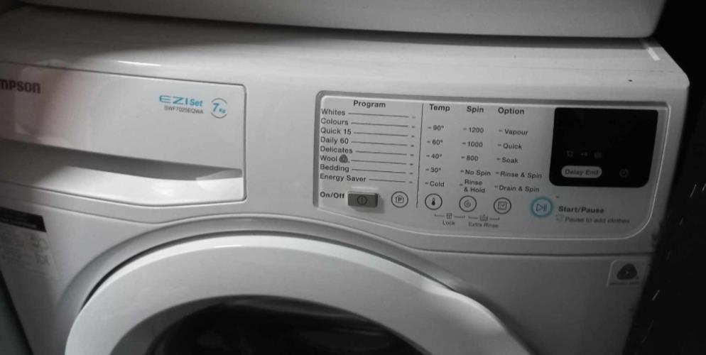 Second-hand Simpson 7kg Front Load Washing Machine - Photo 2)