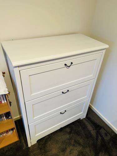 Second-hand IKEA Aspelund Chest of Drawers - Photo 2)