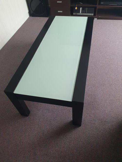 Second-hand Glass Top Coffee Table - Photo 2)