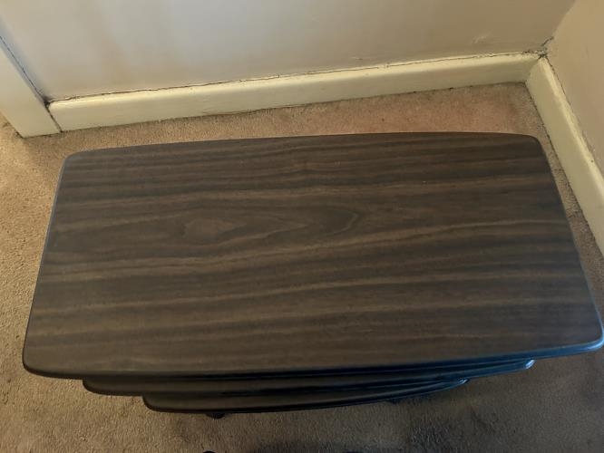 Second-hand Set of 3 Side Tables - Photo 2)