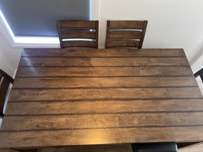 Second-hand Dining Table with 6 Chairs - Photo 2)