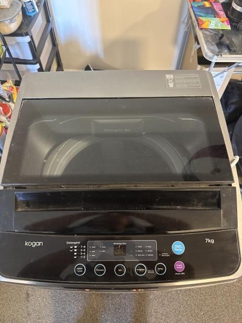 Second-hand Kogan 7kg Top Load Washing Machine - Photo 2)