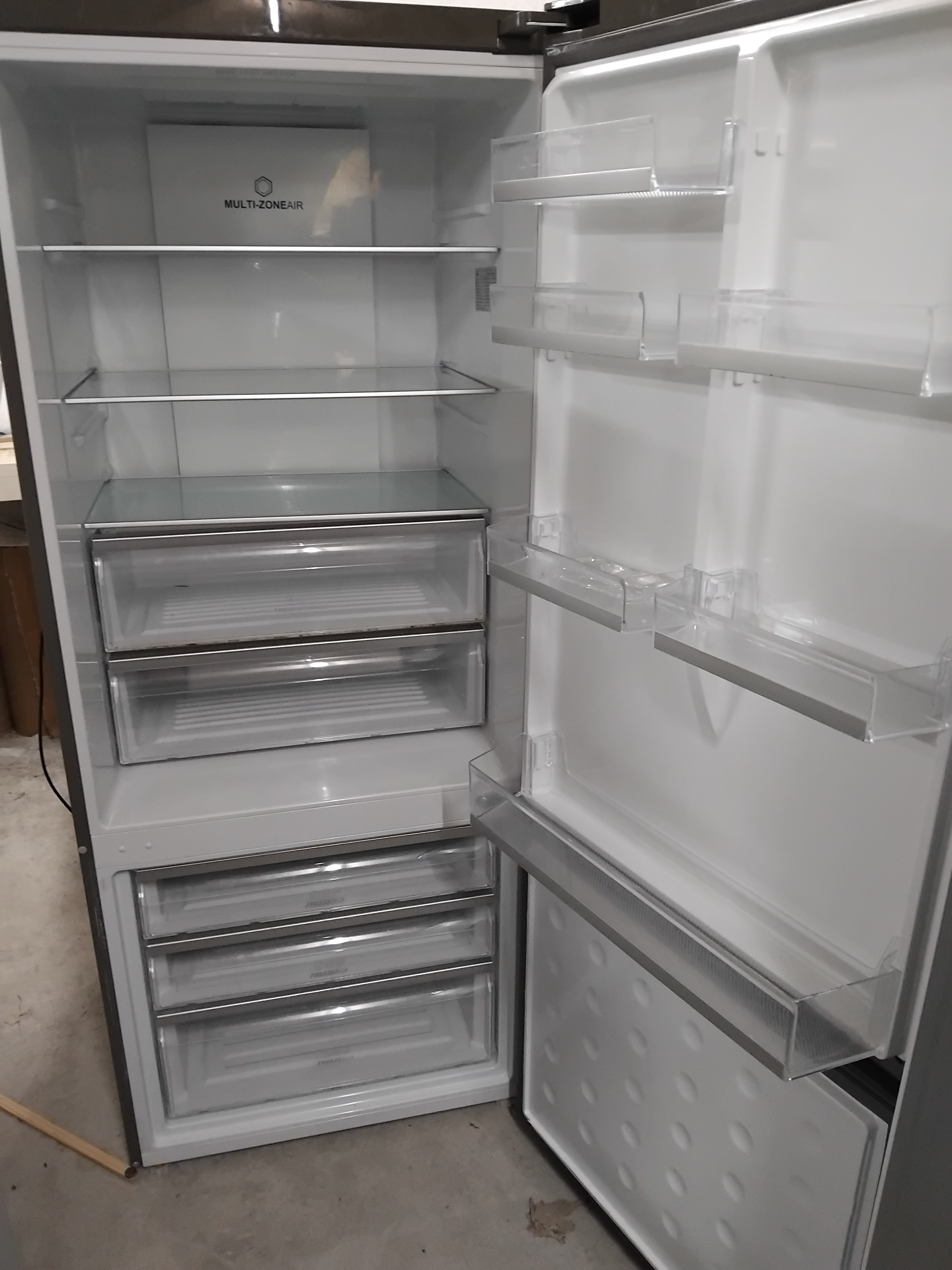 Second-hand Haier 454L Bottom Mount Fridge - Photo 2)