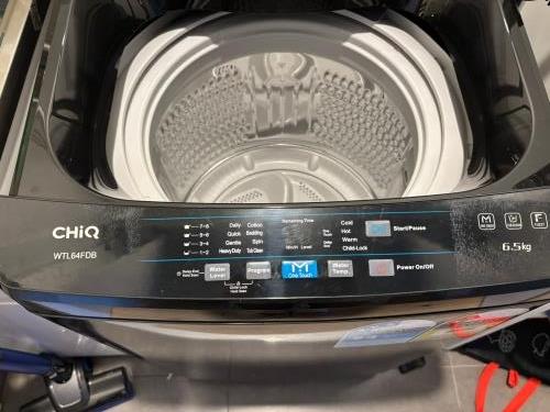 Second-hand Chiq 6.5kg Top Load Washing Machine - Photo 2)