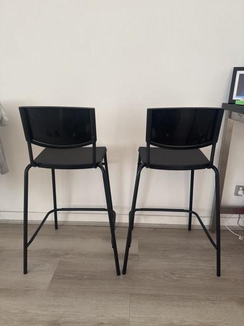 Second-hand Set of 2 Stools - Photo 2)