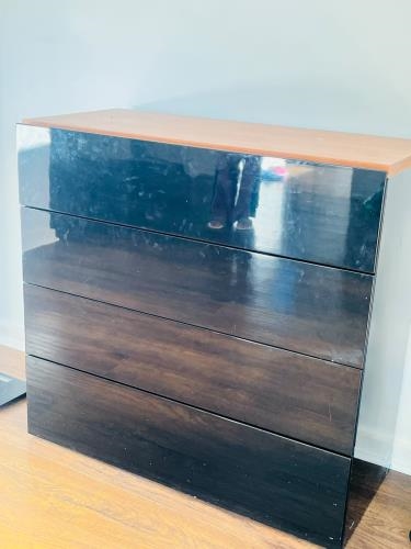 Second-hand Chest of 4 Drawers - Photo 2)