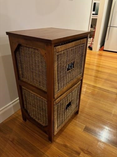 Second-hand Chest of 2 Drawers - Photo 3)