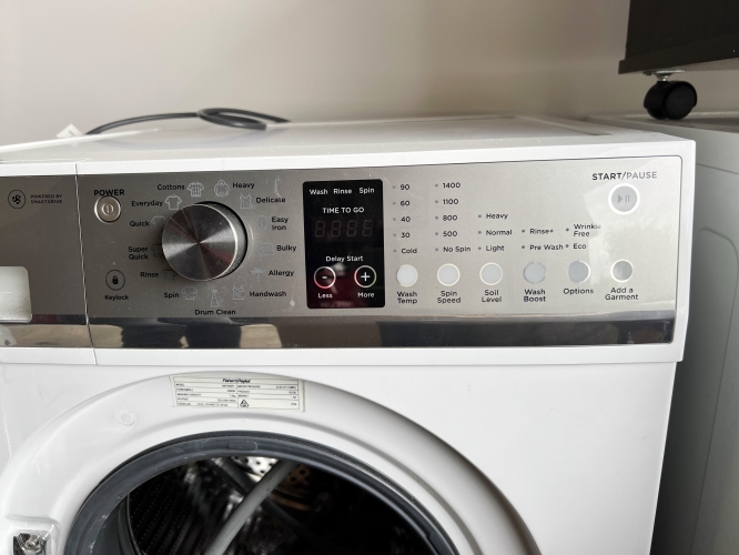 Second-hand Fisher & Paykel 7.5kg Front Load Washing Machine - Photo 3)