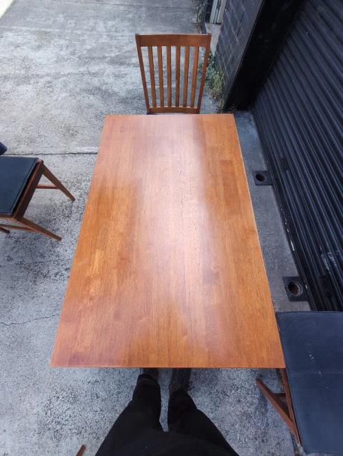 Second-hand Dining Table with 4 Chairs - Photo 3)